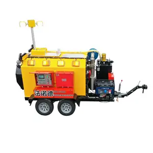 FANUODE RZS-TG1500 Mobile Asphalt Batching Mixer Plant for Road Repair Bitumen Mixer