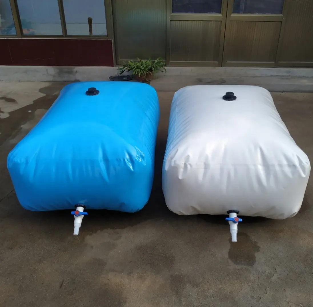 Cina fornitore prezzo scontato vendita calda personalizzato 1500 litri flessibile PVC telone serbatoio del cuscino della vescica dell'acqua in vendita