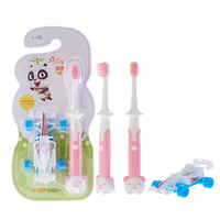 Brosse à dents pour enfants en plastique léger, à poils extra doux, de qualité supérieure, à étiquette privée personnalisée, pour un usage domestique, vente en gros