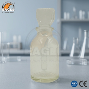 Eagle Round Acid Glass Bottle with Dipper for <b>DIY</b> Jewelry Making & Chemical Storage - Product Image 2
