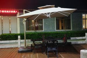 Sombrilla de luz solar LED moderna para exteriores, sombrilla <span class=keywords><strong>romana</strong></span> de 3m de radio, muebles de sombreado de jardín nuevos para <span class=keywords><strong>Villa</strong></span>, <span class=keywords><strong>playa</strong></span>, Hotel, parque, patio - Product Image 5