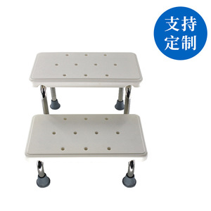 Dakang Bathtub Steps 42x31x53cm Stainless Steel PE Anti Slip Shower <b>Footrest</b> For Bathroom - Product Image 2