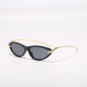 Lunettes de soleil œil-de-chat tendance et personnalisées pour hommes et femmes, idéales pour la conduite autonome et les vacances, offrant une protection solaire. - Product Image 4