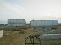 WRAS-Zertifizierter SMC GRP FRP 1000L Modularer Wasserspeichertank Sektionaler Kubischer Paneeltank für Trinkwasser