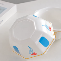 Bol en Porcelaine Céramique Blanc Style Arabe Moyen-Oriental pour Service de Table, Soupe, Salade et Aliments – Prix de Gros