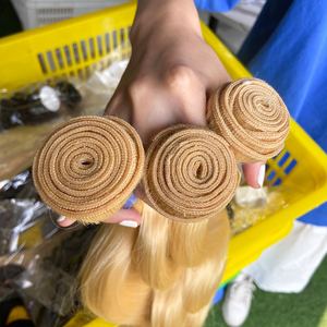 Wholesale Brazilian Remy Hair Bundles 100% Virgin Human Hair Extensions Machine Double Weft for Black Women - Product Image 4