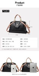 Sortie d'usine PU luxe dames cartable sacs à main fermeture à glissière étanche grande capacité personnalisable - Product Image 3