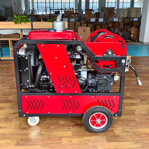 <span class=keywords><strong>LICHI</strong></span> Nueva Máquina de Dragado de Tuberías de Alta Presión Diésel Multifuncional de 45 HP y 4 Cilindros con Control Remoto y Bomba - Product Image 3