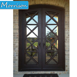 Último nuevo estilo de la puerta de la iglesia de hierro de la puerta de diseño - Product Image 6