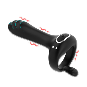 <span class=keywords><strong>Anillo</strong></span> Vibrador para Pene con Control por Aplicación, <span class=keywords><strong>Anillo</strong></span> de Silicona Inteligente con Bluetooth para Parejas, con Estimulador de Clítoris para Hombres - Product Image 2