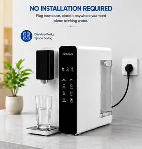CT2 Electric Reverse Osmosis 5-Stage Countertop Water Filtration System UV Status Display 6-Month <b>Filter</b> Life 5L Tank Household - Product Image 4