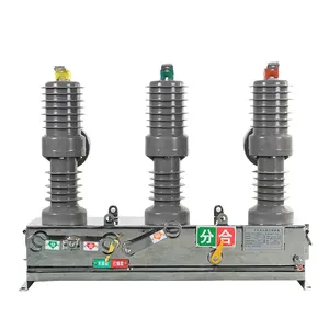 ZW32-12KV 11kv في الهواء الطلق عالية الجهد القطب شنت قاطع دارة فراغية مع العزل التبديل الربيع آلية التشغيل