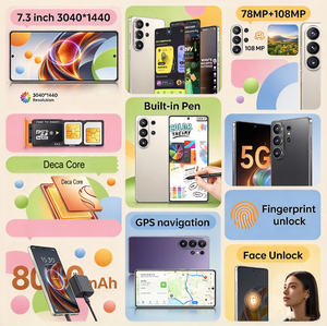 สมาร์ทโฟน S26 Ultra 5G รุ่นปี 2026 ระบบปฏิบัติการ Android 15 แรม 16GB ความจุ 1TB หน้าจอ 7.3 นิ้ว กล้อง 108MP ซีพียู 10 คอร์ รองรับซิมคู่ ปลดล็อคแล้ว จัดส่งฟรี - Product Image 3
