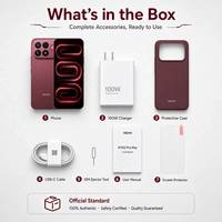 Nouveau Smartphone Android Redmi MI Original REDMI K100 Pro Max 5G 2026 avec Appareil Photo 200MP, Écran 6,9 Pouces et Charge Rapide 100W