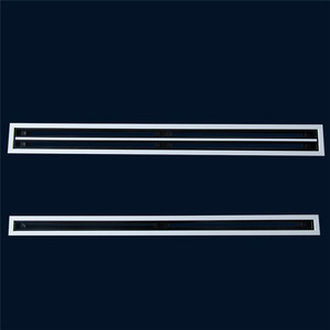 Diffusore Lineare in Alluminio e ABS per HVAC, Griglia di Ventilazione per Condizionatore d'<span class=keywords><strong>Aria</strong></span> Aggiornata - Product Image 4