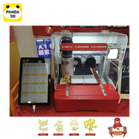 Robot de Dessin Automatique de Bonbons Panda 3D Tech SU1, Impression 3D d'Aliments, Modèle Personnalisé, IA, Machine à Peindre au Sucre, Wi-Fi, Vente en Gros
