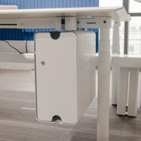 Bureau debout électrique à hauteur réglable, cadre de bureau électrique à moteur unique, cadre de bureau ergonomique intelligent pour ordinateur, bureau DIY