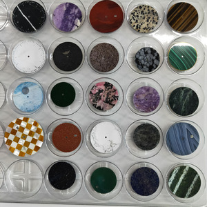 Mặt Số Bằng Đá Chất Liệu Malachite Tự Nhiên Thời Trang Phụ Kiện Mặt Số Đồng Hồ Biểu Tượng Tùy Chỉnh - Product Image 6