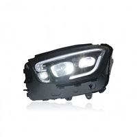 Ensemble de phares LED pour Mercedes-Benz GLC X253 2016-2022 GLC200 GLC260 GLC300 – Nouvelle version haut de gamme avec DRL et clignotants LED (paire)