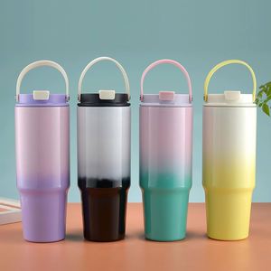 Botella de Acero Inoxidable Personalizada de 30 oz, Colorida, Portátil, para Regalos Navideños, Tazas de San Valentín, Vaso de 1000 ml - Product Image 3