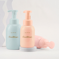 Dispenser kosong kosmetik 200ml, cuci Wajah 150ml 100ml pembersih hewan peliharaan botol plastik botol sabun berbusa sikat pompa botol busa