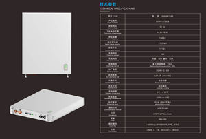 6000 + masa pakai sepeda 51.2V 100Ah cerdas BMS pasang Dinding sistem daya baterai Lithium Ion - Product Image 4