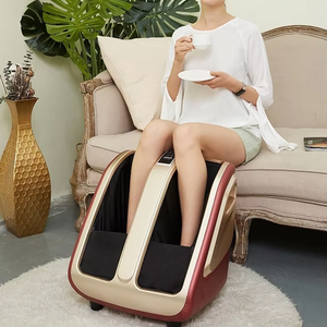 Masseur électrique pour les pieds et les jambes avec rouleaux profonds pour les tissus, pression d'air, <span class=keywords><strong>circulation</strong></span> <span class=keywords><strong>sanguine</strong></span>, entièrement enveloppé, mince et embellissant, avec fonction chauffante - Product Image 3