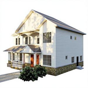 Casa Prefabricada Estándar con Estructura de Acero Ligero, Edificio Moderno de Lujo para Complejos Turísticos - Product Image 1