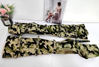 20CM Tacones Mujer Talons Femmes Camouflage Chaussures Sexy Sur le genou Cuissardes Talons Hauts Pole Dance Chaussures Plateforme Bottes Pour Femmes