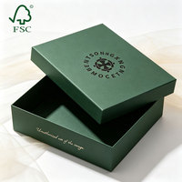 Boîte cadeau à deux pièces grande capacité OEM ODM avec couvercle et base, insert EVA personnalisé, carton rigide résistant aux chocs, pour cosmétiques, parfums et ensembles beauté