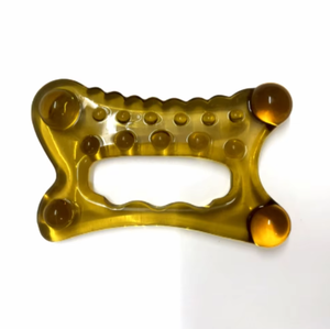 Outil de sculpture du visage en résine multifonctionnel couleur ambre pour le lifting, le raffermissement et la circulation sanguine - Product Image 1