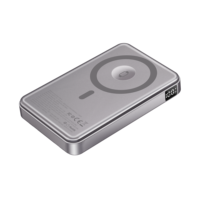 Power Bank Mini Ultra Tipis Magnetik Nirkabel 10000mAh 15W/20W Pengisian Cepat Kabel Type-C Baterai Eksternal Portabel Disetujui Maskapai Penerbangan