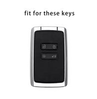 Housse de clé de voiture en TPU pour Renault Captur Koleos, Kadjar, bkana, Megane, Dacia, Duster, Sandero, steway, télécommande intelligente