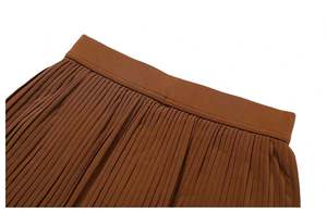 Kustom <span class=keywords><strong>2</strong></span> dalam 1 musim panas bernapas olahraga pakaian tenis dengan celana pendek bawaan latihan kebugaran Golf Tenis rok berlipat dengan saku - Product Image 6