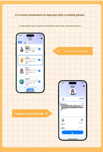 Robot da Tavolo Emo AI, Robot Pet AI Link con Big Data e Chat GPT - Product Image 6