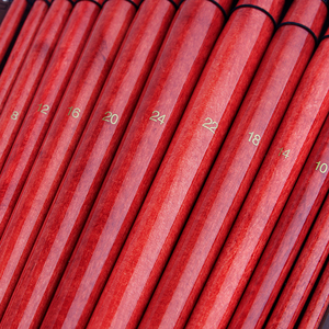 Xin Bowen Master Rouge Long Manche En Bois 12 Pièces 579 Type Art Pinceaux Ensemble Grande Tête Plate Artiste Pinceaux Pour La <span class=keywords><strong>Peinture</strong></span> - Product Image 5