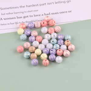 Colorful Mixed Cream Star Heart Acrylic <b>Loose</b> <b>Beads</b> For Jewelry Making DIY Handmade Accessories Straight Hole - Product Image 2