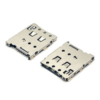 Connettore Nano SIM a Spinta OEM per Schede SMT, Socket Nano SIM con Contatti Placcati Oro per PCB, Smartwatch e Localizzatori GPS