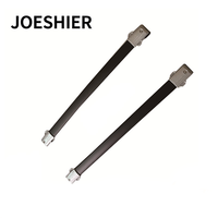 JOESHIER Barras Portaequipajes de Techo para Auto, 4x4, Aleación de Aluminio, Negro+Plateado, para Jeep Renegade 2015, Capacidad de Carga 75KG