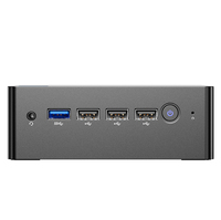 Nuevo en Stock, Entrega Rápida, Mini PC Portátil Intel N100 Sin Ventilador con Doble LAN, SSD, DP, 8K HD-MI, 4K, TIPO-C, RAM DDR5 de 8GB para Juegos AU
