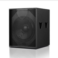 Subwoofer Martin Model 18 pouces en contreplaqué de bouleau de 18 mm, haut-parleur professionnel ultra-basse fréquence pour bars, KTV, restaurants et spectacles