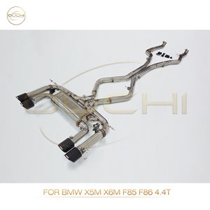 OUCHI Silenciador de Escape Catback de Acero Inoxidable de Alta Calidad con Espesor de Pared de 1.5 mm para <span class=keywords><strong>BMW</strong></span> X5M X6M F85 F86 4.4T, Válvula de Escape de Alto Rendimiento para Automóviles - Product Image 2
