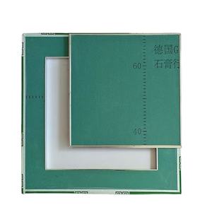 Plaque d'accès moderne carrée en aluminium avec loquet tactile, <span class=keywords><strong>trappe</strong></span> <span class=keywords><strong>de</strong></span> plafond ignifuge pour l'installation dans les centres commerciaux et les hôtels, grille <span class=keywords><strong>de</strong></span> plafond au design artistique - Product Image 1