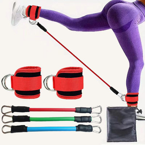 Attrezzature per il Fitness della palestra di casa per mastri di coscia cavi di resistenza fascia fascia per la caviglia tirare la corda per l'allenamento della forza delle gambe - Product Image 5