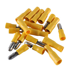 120Pcs Yellow Bullet Connectors 12-10AWG Male Female Quick Disconnect <b>Terminal</b> Kit For Automotive Wiring - Product Image 2