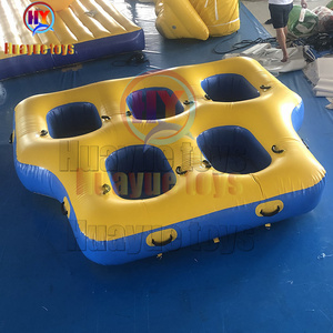 Tubo Inflable de PVC para Remolcar, Diseño OVNI, para Esquí Acuático, Diversión en el Agua - Product Image 4