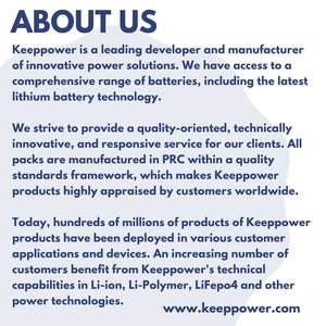 Keeppower 2S1P 26650 솔리드 스테이트 배터리 팩 6.6V 2500mAh (XT60-F 및 JST XH-3P 커넥터 168g 포함) - Product Image 4