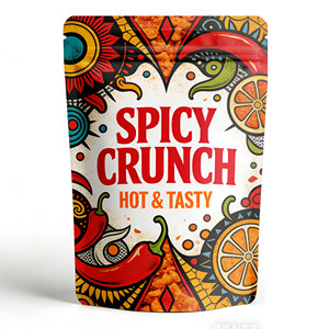 Sachets Doypack thermoscellables avec fermetures éclair, impression numérique de votre marque et de votre design, sacs en Mylar de différentes tailles - Product Image 4