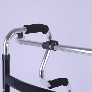 Aide à la marche en alliage d'aluminium multi-courbures, réglable en hauteur, légère et durable, pour personnes âgées et handicapées - Product Image 3