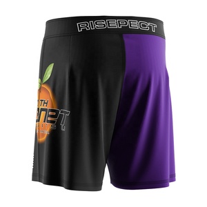 Chemise de compression pour hommes Protection <span class=keywords><strong>UV</strong></span> 4 voies Extensible Respirant Rash Guard pour BJJ MMA Grappling Gym Training - Product Image 6